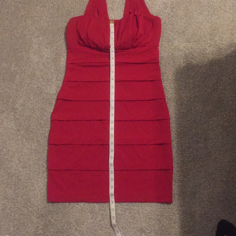 Sweet Storm Tight Red Dress M - Picture 4 of 10